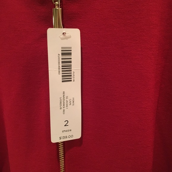 CHICO’S - Ponte Cape SS Jacket - Picture 5 of 8